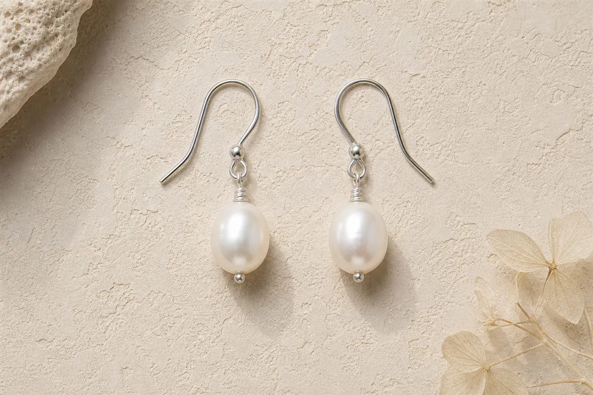 Pearl Drop Earrings