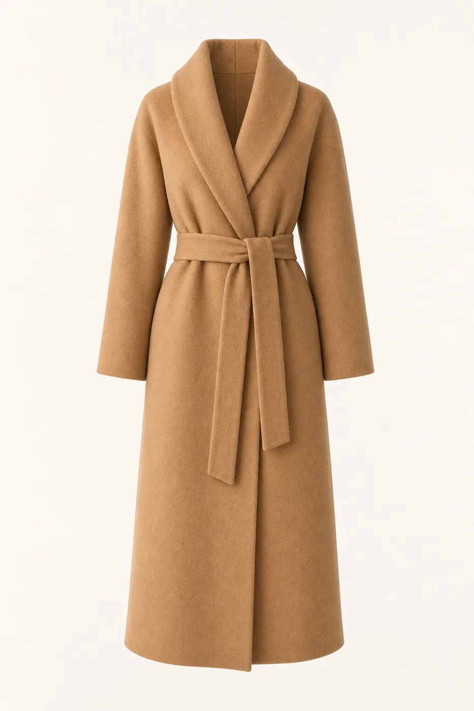 Long Robe Coat in Wool Cashmere No.24