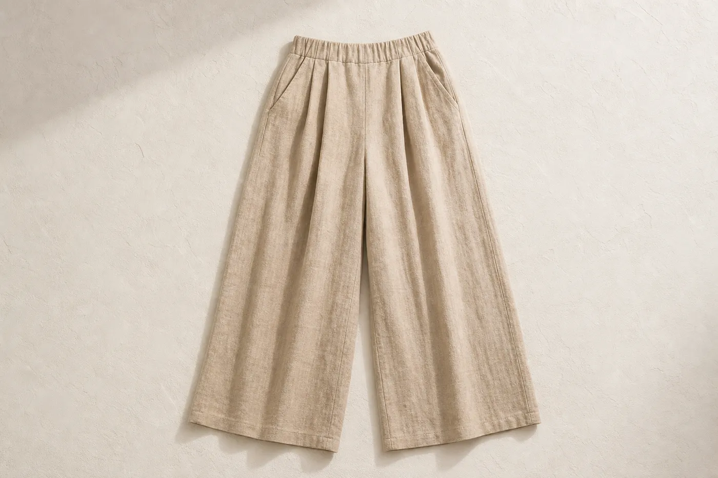 Collection Linen Palazzo Trousers — Essential